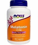 Melatonin 3 mg 180 caps NOW