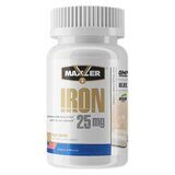 IRON 25 mg bisglycinate chelate 90 caps Maxler
