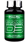 Vitamin D3 250 caps SCITEC NUTRITION