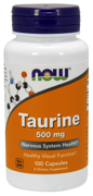 Taurine 500 mg 100 капс  NOW