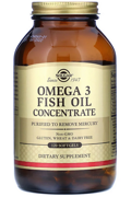 OMEGA 3 FISH OIL concentrate 120 softgels SOLGAR