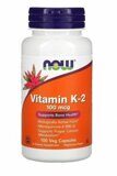 Vitamin K-2 (MK-4) 100 mcg 100 veg caps NOW