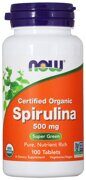 SPIRULINA 500 mg 100 tabl NOW