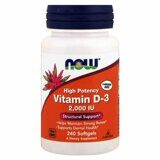 Vitamin D3 2000 IU 240 капсул NOW