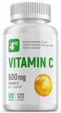 VITAMIN C 600 mg 120 caps all4ME
