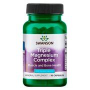 Triple Magnesium Complex 400 mg 30 caps Swanson