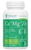 Ca+Mg+Zn+Vitamin K2,D3 90 tabl Tree of life