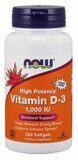 Vitamin D3 1000 Me 360 softgels Now