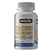 Calcium Zinc Magnesium + D3 90 tabl Maxler